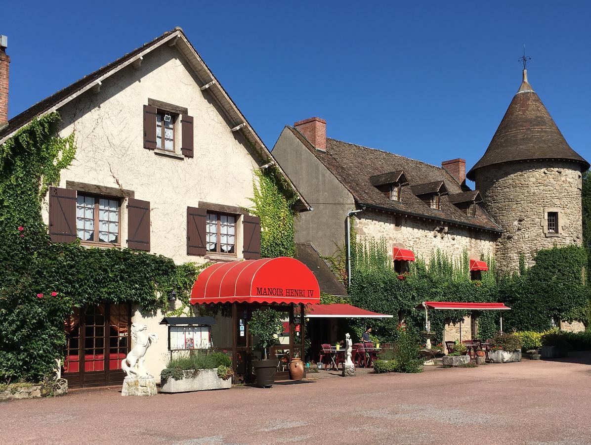 Manoir Henri IV Hotel Bessines-sur-Gartempe Buitenkant foto