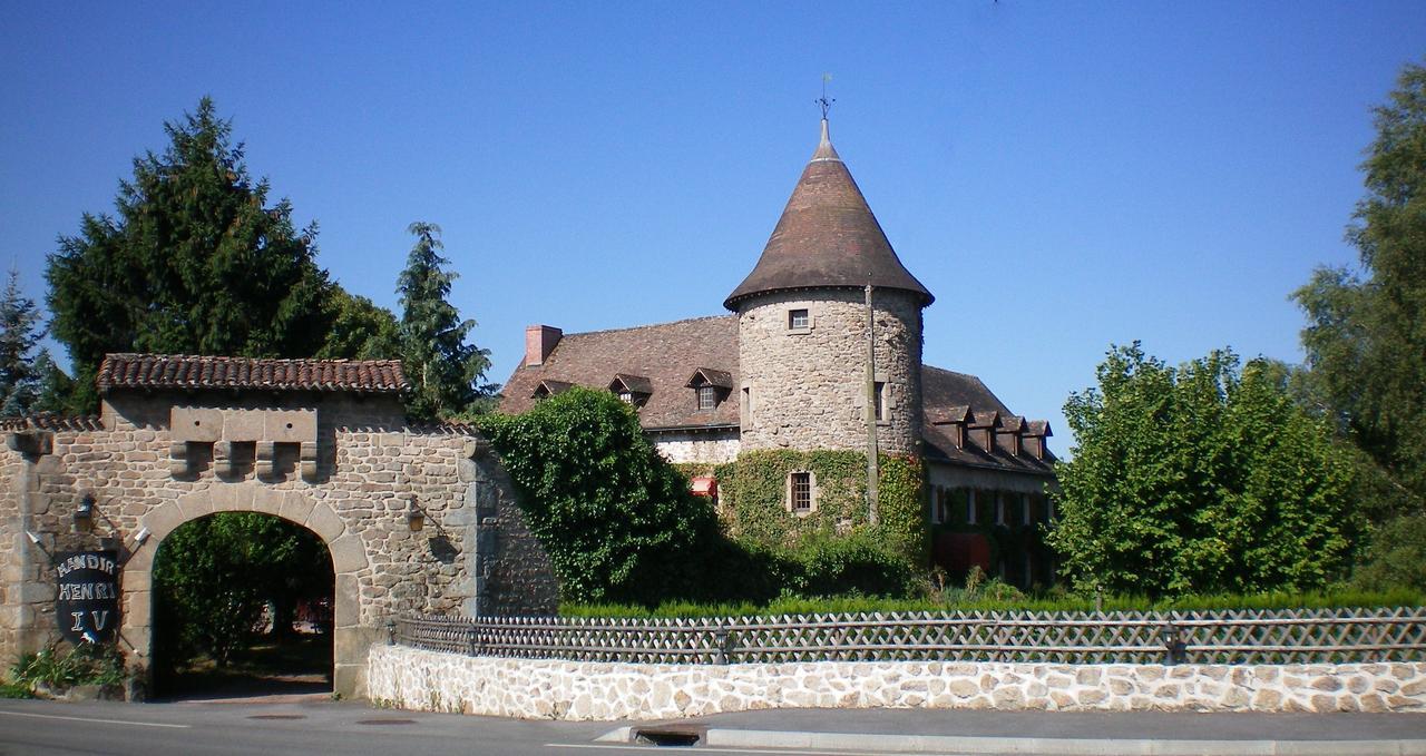 Manoir Henri IV Hotel Bessines-sur-Gartempe Buitenkant foto